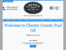Tablet Screenshot of ccfueloil.com